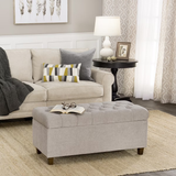 Ainsley Button Tufted Storage Bench