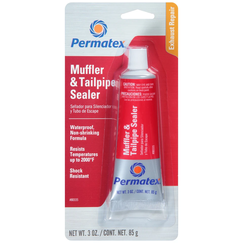 Permatex Muffler and Tailpipe Sealer Exhaust Repair Paste 3 oz (80335)