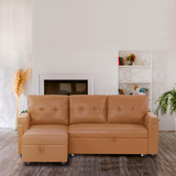 Reversible Sleeper Sectional Sofa Storage Chaise