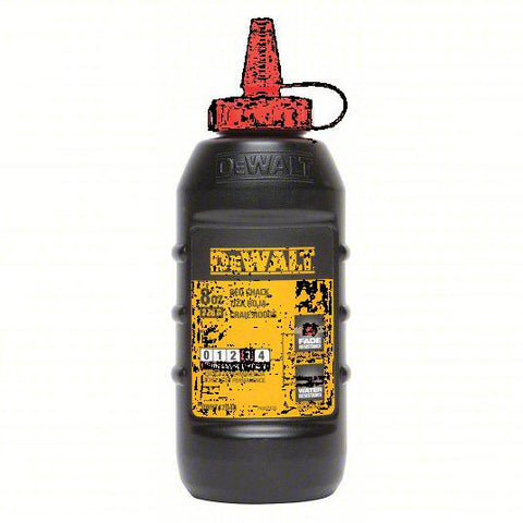 DEWALT Marking Chalk: Violet, Std, 8 oz Size, Bottle