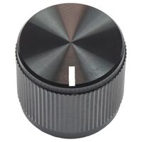 Potentiometer Tools & Hardware BOUTON ALU RD D19 H15,8 LT d6 BLK