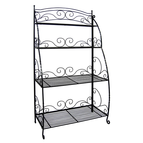 Folding Plant Stand 4 Shelf