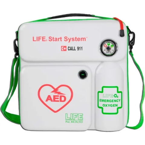 LIFE® StartSystem AED Case and Oxygen System, #LIFE-O2-LSS