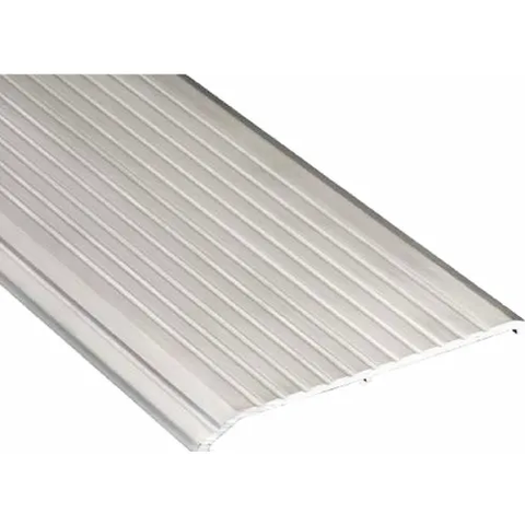 Pemko Aluminum Saddle Threshold 72"L x 8"W, 1/4"H, Mill Aluminum
