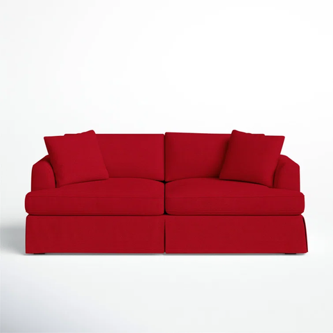 Lucia 92.5'' Recessed Arms CAL117 Compliant Sofa