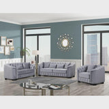 Wanda 3 - Piece Velvet Living Room Set