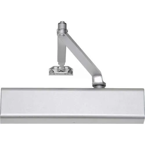 Yale® Door Closer, Grade 1, Adjustable Size 1 To 6, Hold Open, Tri-Pack