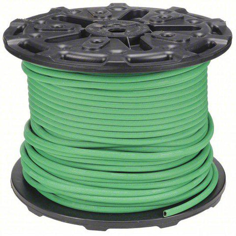 Single Line Welding Hose: 1/4 in Hose Inside Dia., 750 ft Hose Lg, Green, R