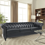 Bushea 84'' Faux Leather Sofa