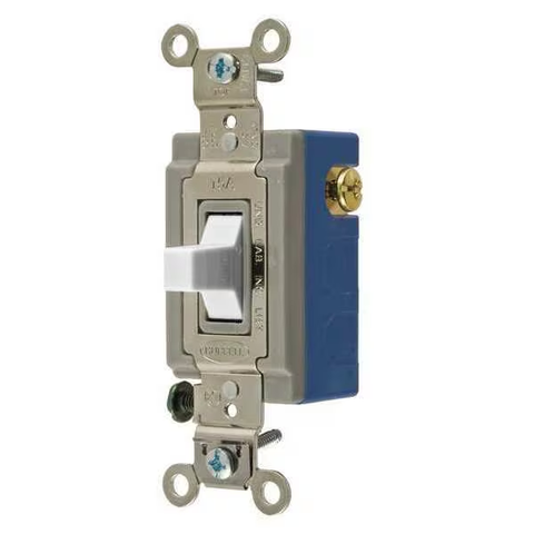 Wall Switch, 1 HP, 3-Position, Center Off