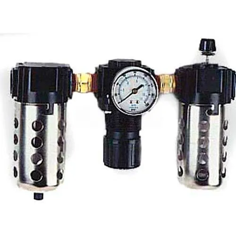 Arrow 1/4" FRL N33352W, Gauge, Metal Bowl W/Sight, Manual & Arrow Fog Lubricator