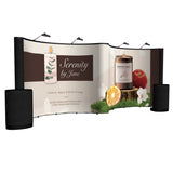 20' Gullwing ARISE Floor Display Kit (Mural with Fabric Ends)