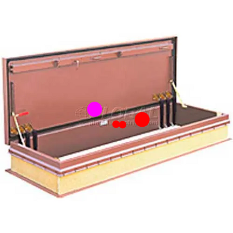 Bilco® L-20 Galvanized Roof Hatch - 30"x96"