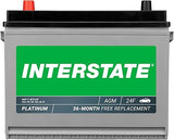 Interstate Batteries Automotive Battery 12V 65Ah 770CCA (MTZ-65) Automobile SLI AGM