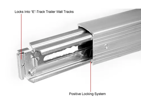 Ancra® 43638-51 E-Track Style Decking Beam Cargo Control Bar & Load Stabilizer