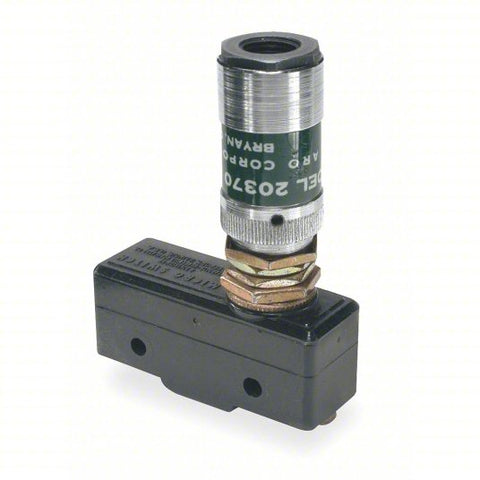 ARO Electro-Pneumatic Actuator: SPDT, 125V AC/250V AC/480V AC, 0°F to 180°F, 125 psi Max Op Pressure