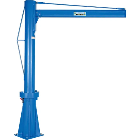 Multi-Station Transportable Jib Crane JIB-P-10-6-8 - 8'H x 6' Span