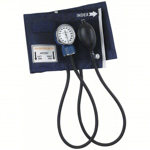 MABIS Blood Pressure Unit: Blood Pressure Unit, Arm, Adult, Nylon, Adult Cuff Named Size, Blue