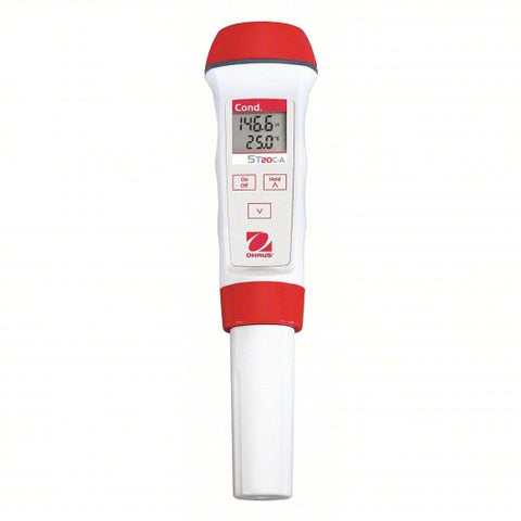OHAUS Conductivity Meter: 0.1 uS/cm Conductivity Resolution, ±1.5% FS Conductivity Accuracy