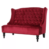 Leora Winged Loveseat