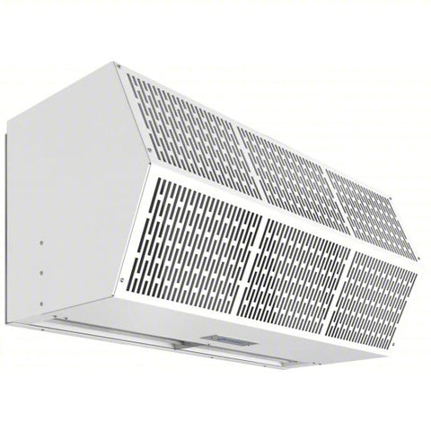 Unhtd 14"H 39"W 15"D Alumin Air Curtain: Ambient Air, Std Profile, For 3 ft Opening Wd, 1,846 cfm