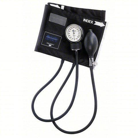 MABIS Blood Pressure Unit: Blood Pressure Unit, Arm, Adult, Nylon, Adult Cuff Named Size, Black