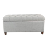 Ainsley Button Tufted Storage Bench