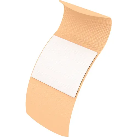 Dynarex&153; Adhesive Fabric Bandages, Sterile, 1"L x 3"W, 2400 Pcs