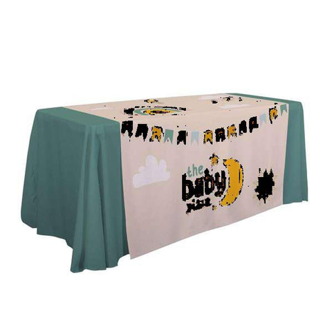 57" LazerLine Table Runner Full-Color full-Bleed