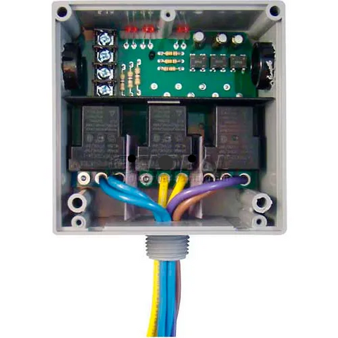 RIB® Enclosed Relay RIBT243B, Hi/Low Sep. 20A, 2 SPST, 1 SPDT, 24VAC/DC