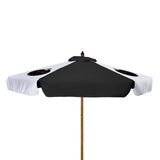 7' Wood Market Umbrella Kit (3 Imprints)
