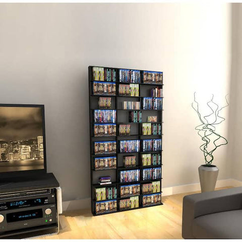 Atlantic Oskar Adjustable Media Wall-Unit 1080 Espresso