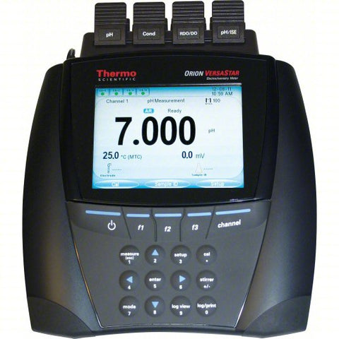 THERMO SCIENTIFIC Dissolved Oxygen Meter: Dissolved Oxygen/Temp, 600% DO Concentration - Max, ±0.1°C