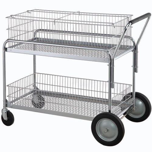 Deluxe Mail and Office File Cart 250 Lb. Capacity – ADVANCED SOLUTIONS ...