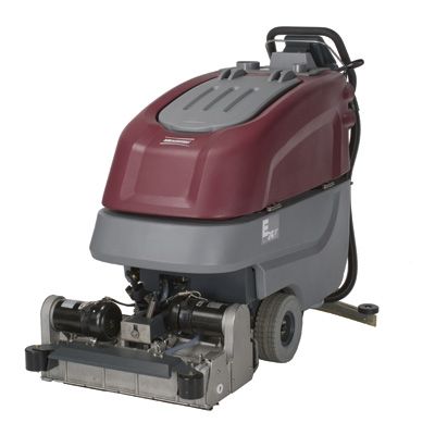 SCRUBBER 24" Cylindrical Quick Pack Automatic Scrubber - Model E24QPG, AGM Batteries