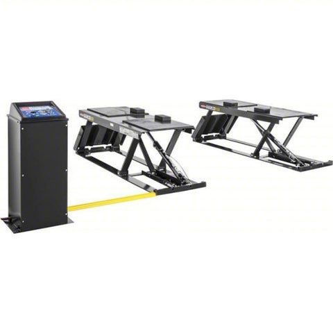 BENDPAK Vehicle Lift: 9,000 lb Load Capacity, 24 in Max Lift Ht, 4 in Min Lift Ht, 24 in Overall Wd