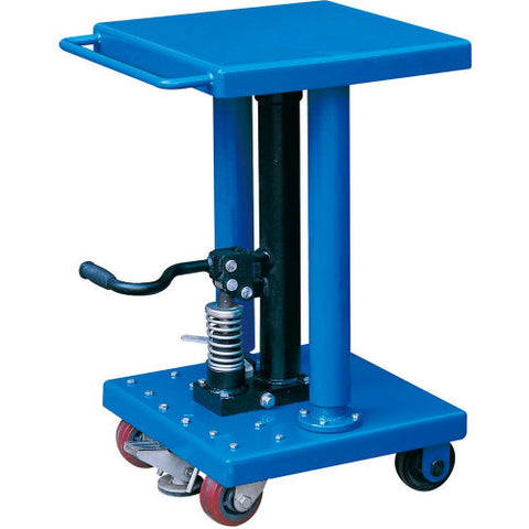 Work Positioning Post Lift Table Foot Control 500 Lb. Cap. 18x18 Platform