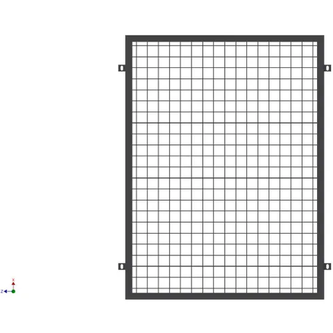 WireCrafters® RapidWire™ 8'W x 5'H, Welded Wire Security Window Guard