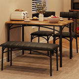 Dining Table Set for 4, Small Dining Table Set