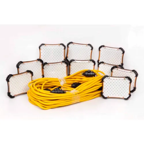 CEP 97132, 100' 18/2 SJTW LED String Light