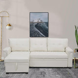 Home Imports Emporium Reversible Sleeper Sectional Sofa Storage Chaise