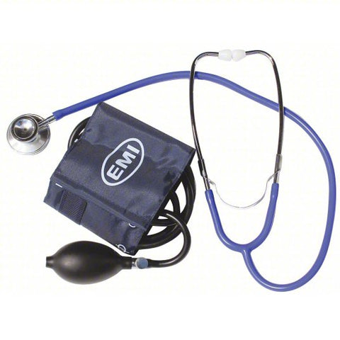 EMI Aneroid Sphygmomanometer: Aneroid Sphygmomanometer, Adult/Infant/Pediatric, Nylon, 10 in Cuff Wd
