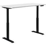 Interion® Electric Height Adjustable Desk, 48"W x 30"D, - Black Base