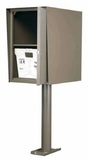 Custom Commmercial Aluminum Collection Box  (Rear Access)