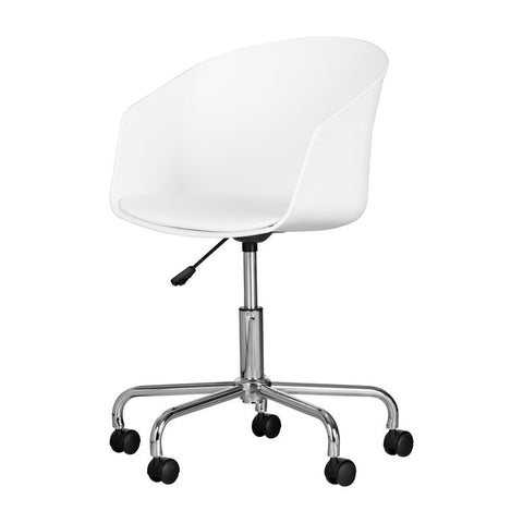 Flam Swivel Chair-White-South Shore