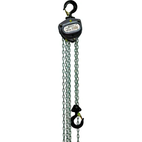 OZ Lifting Industrial Chain Hoist, 1/4 Ton Capacity 20' Lift