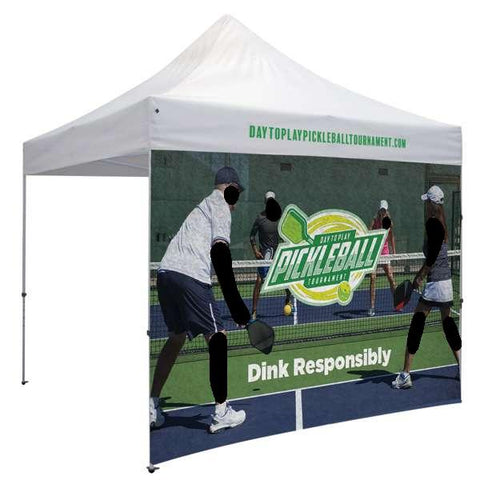 10' Tent Full Wall (Dye Sublimated, Single-Sided)