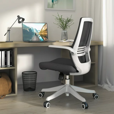 Ergonomic Office Chair Mid-Back Home Desk Chair