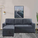 Home Imports Emporium Reversible Sleeper Sectional Sofa Storage Chaise