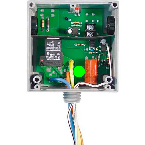 RIB® Enclosed Relay RIBTE02B, Hi/Low Sep, 20A, SPDT, 208-277VAC Power, 5-30VAC/DC Control